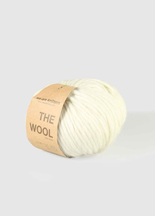 We are knitters the wool naturel