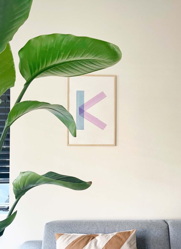 letter K poster
