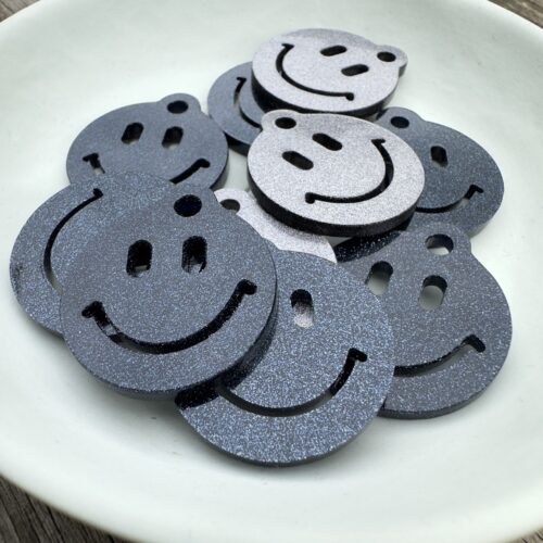 glitter smileys