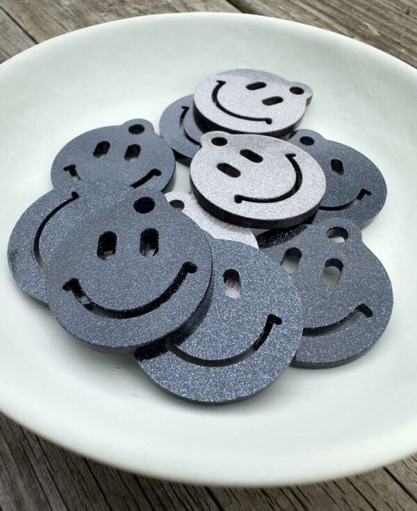 glitter smileys